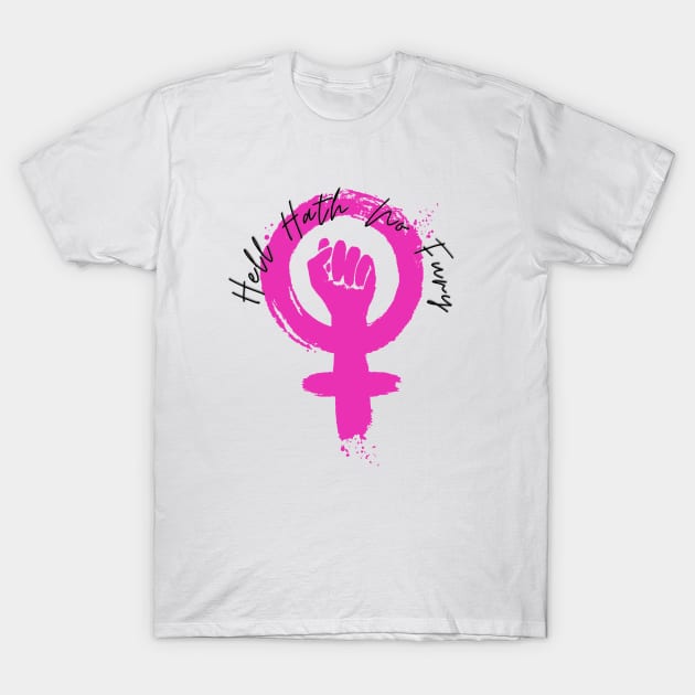 Hell Hath No Fury Like A Woman Scorned T-Shirt by TorrezvilleTees